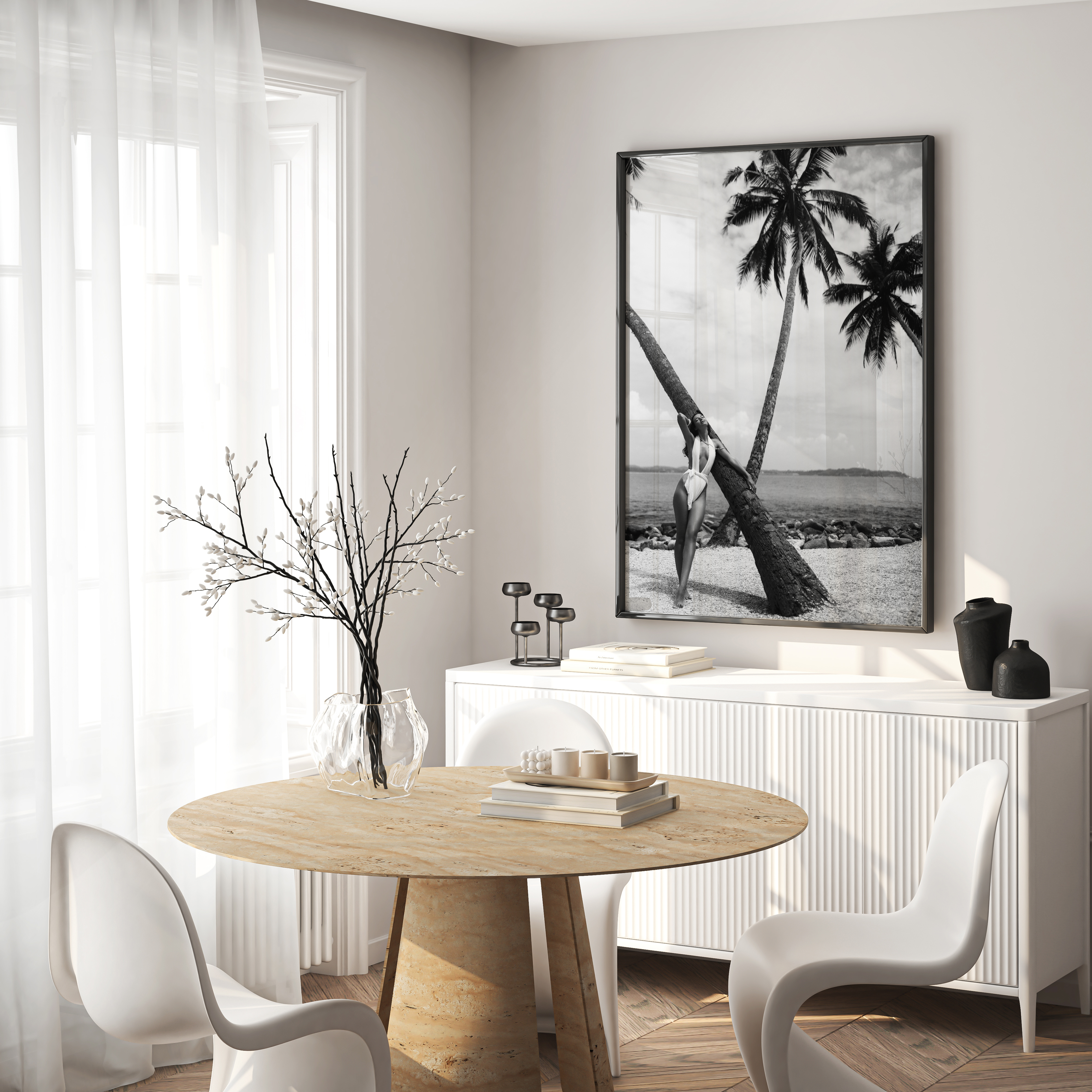 Palm Pose Poster