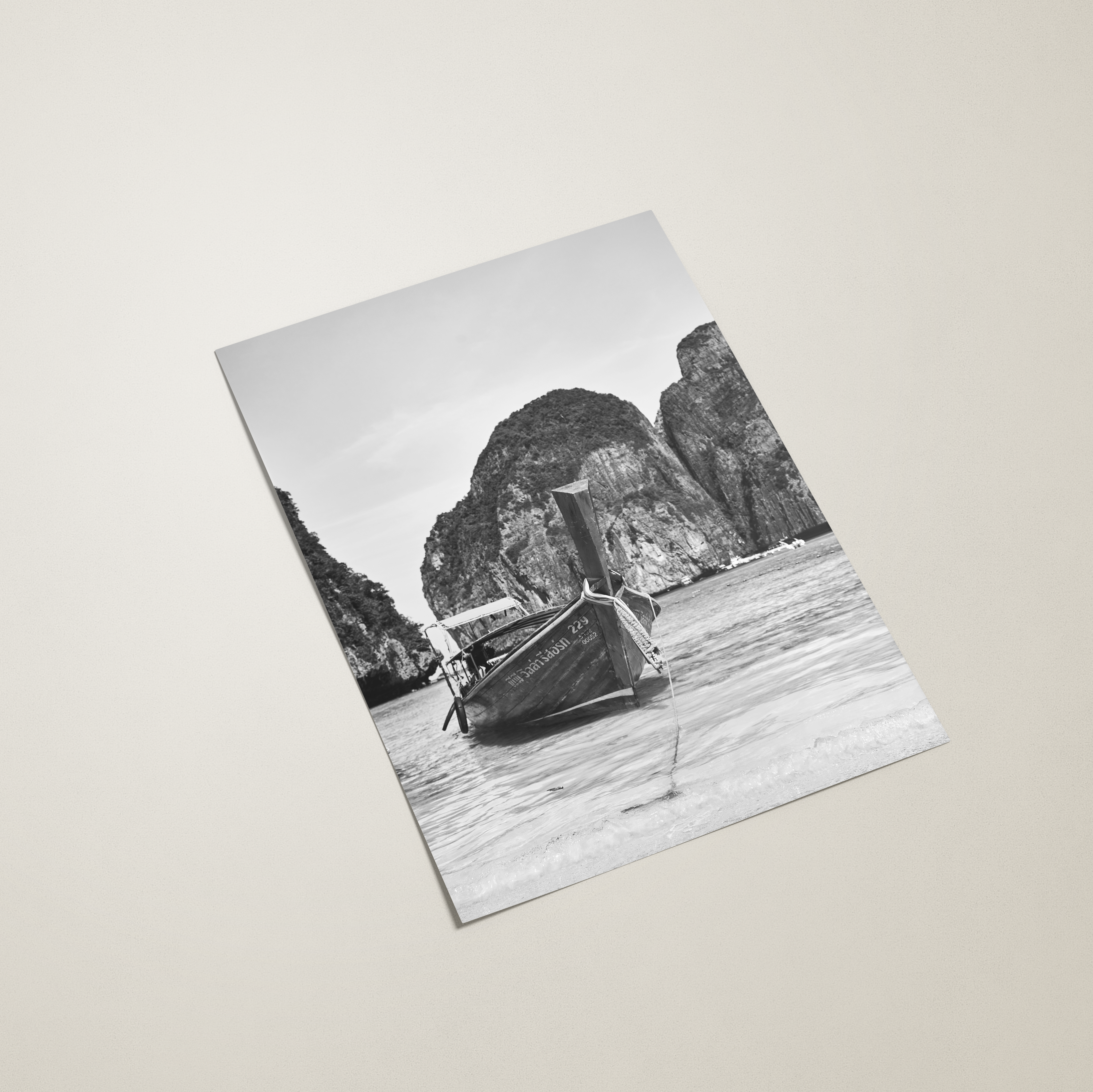 Thailand Boat Poster