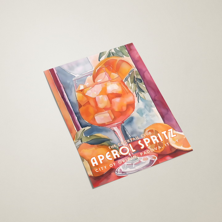 aperol spritz wall art