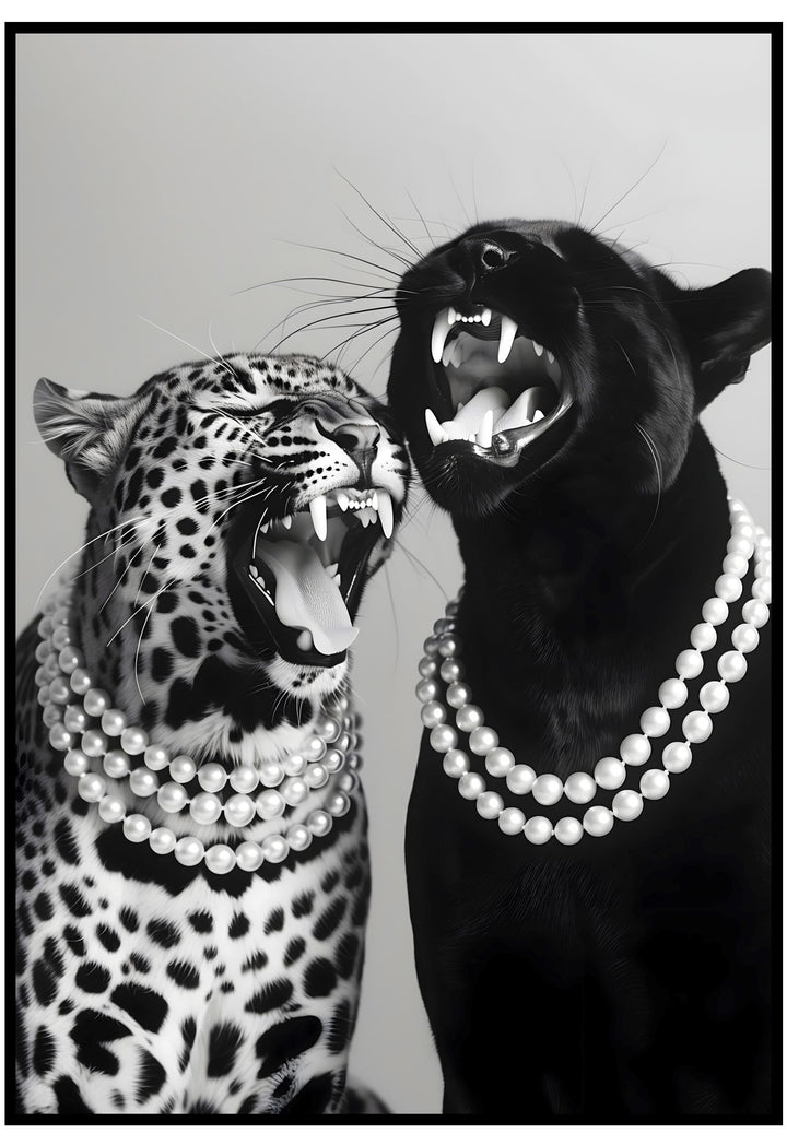 big cat pearls poster