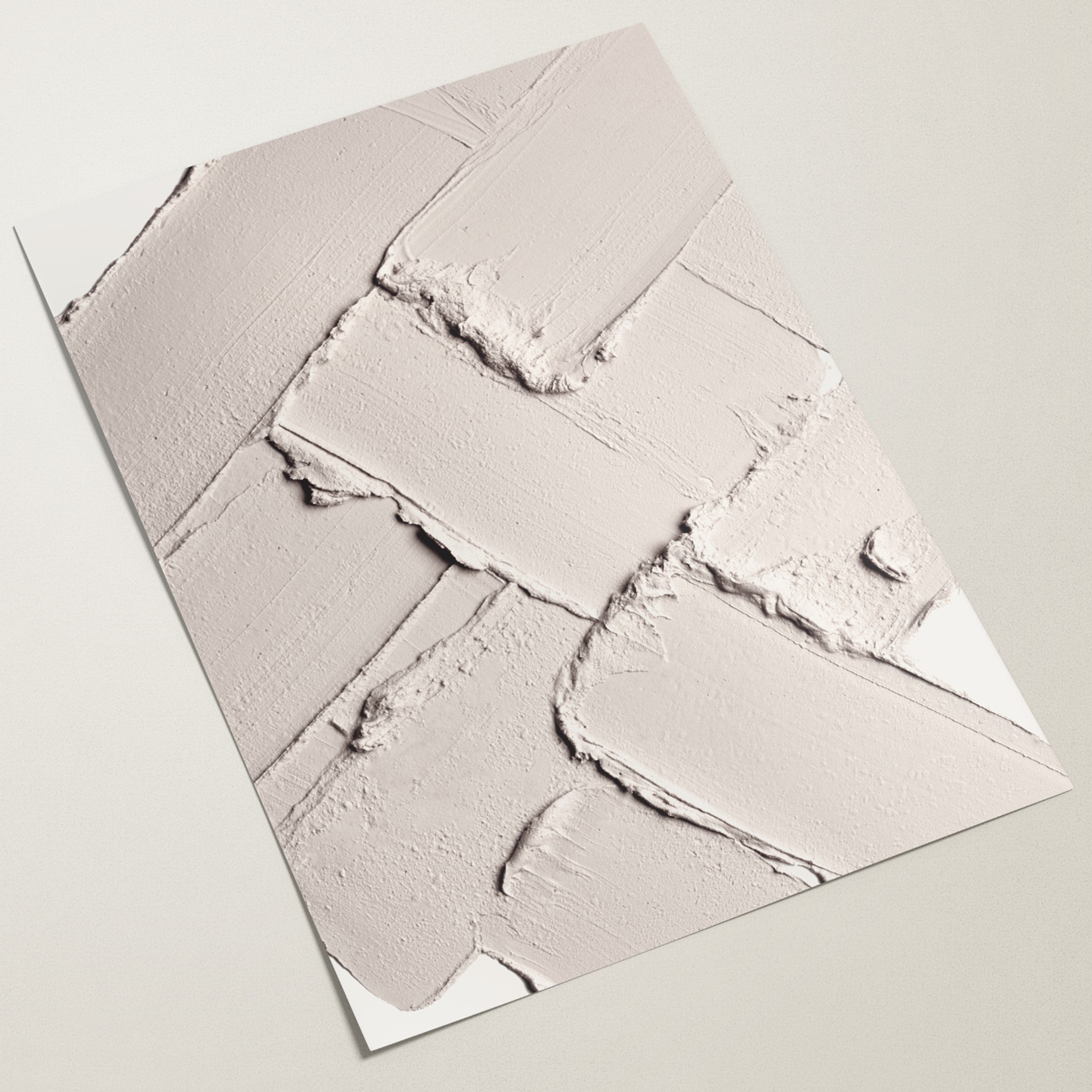 cosmetic clay layers poster