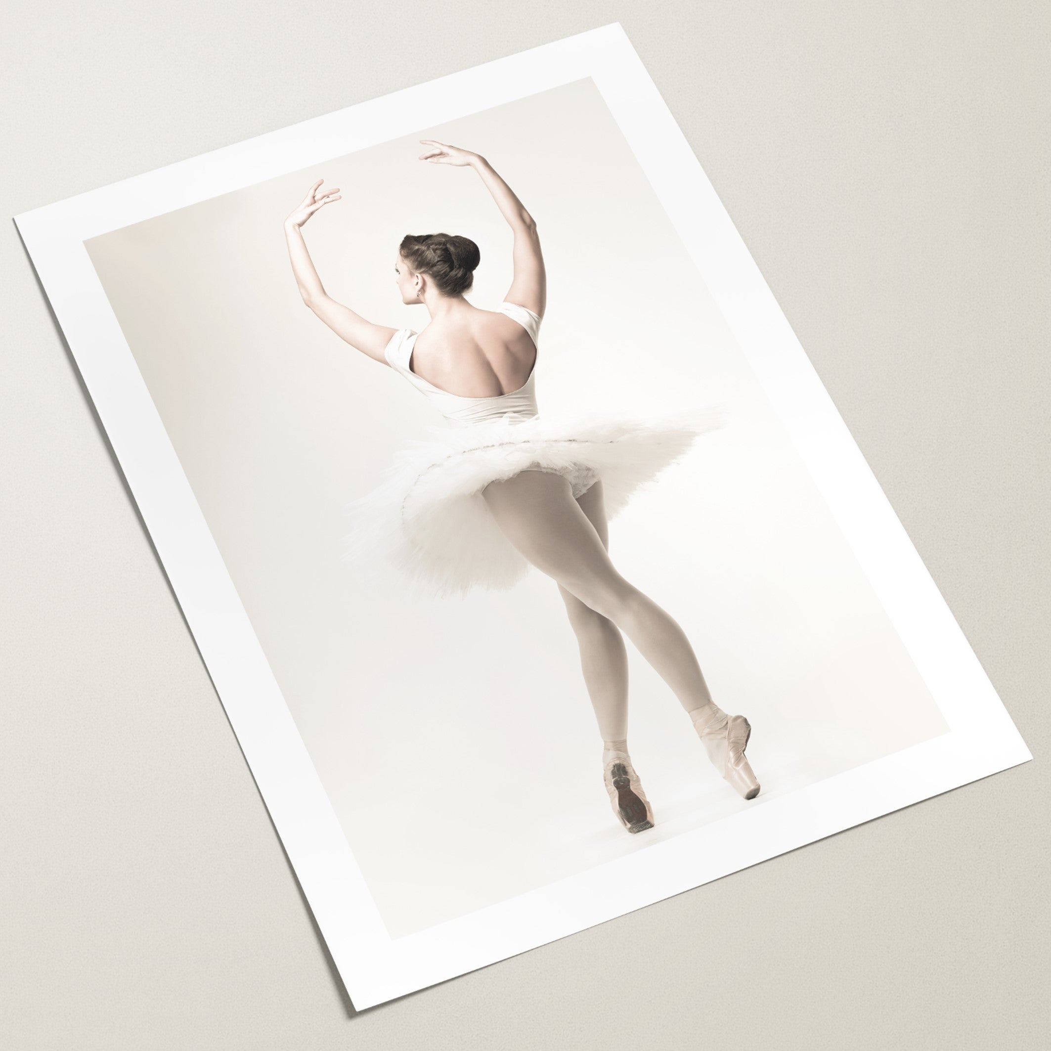 ballet pose poster