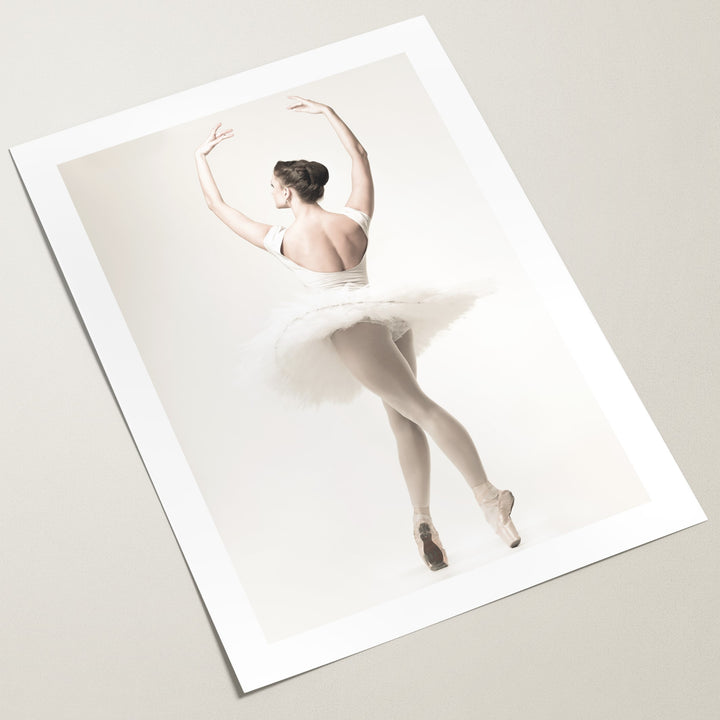 ballet pose poster