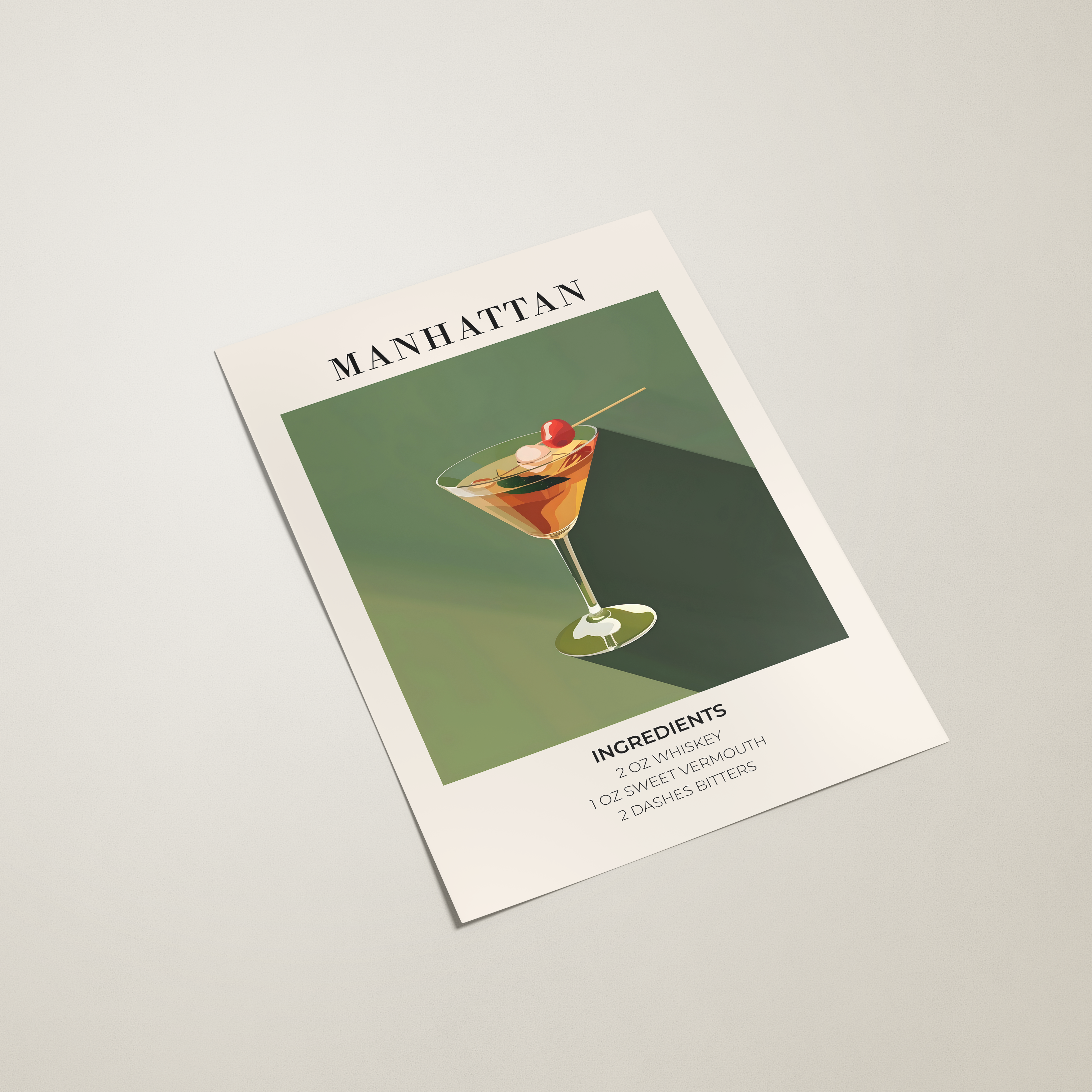 manhattan cockatil recipe