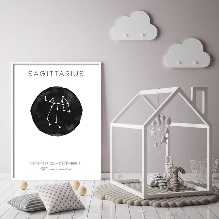 Print poster wall art sagittarius