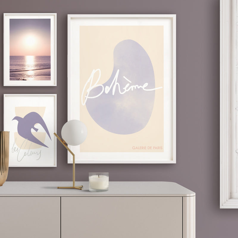 purple haze gallery wall ptin poster