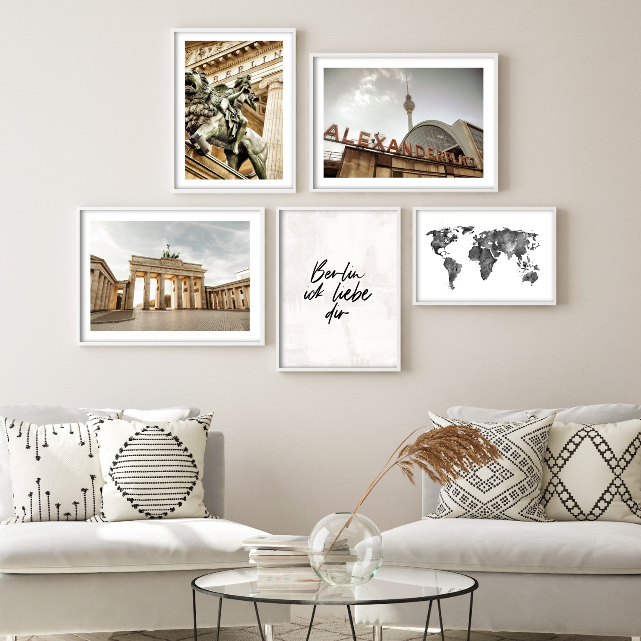 travel wall posters of berlin