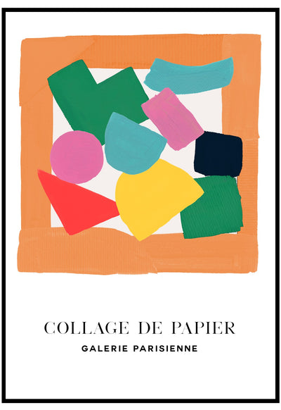 collage de papier print