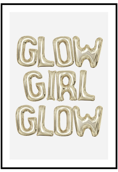 Glow Girl Glow Wall Art