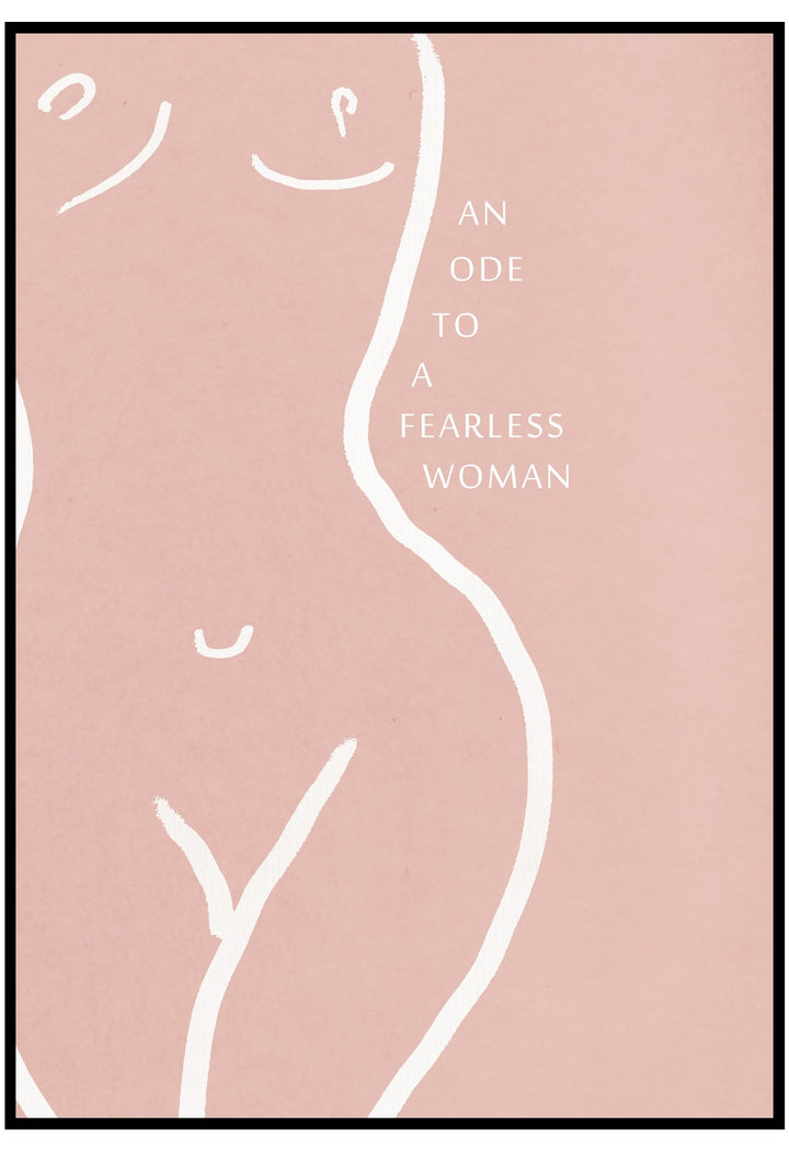 Fearless Woman Wall Art