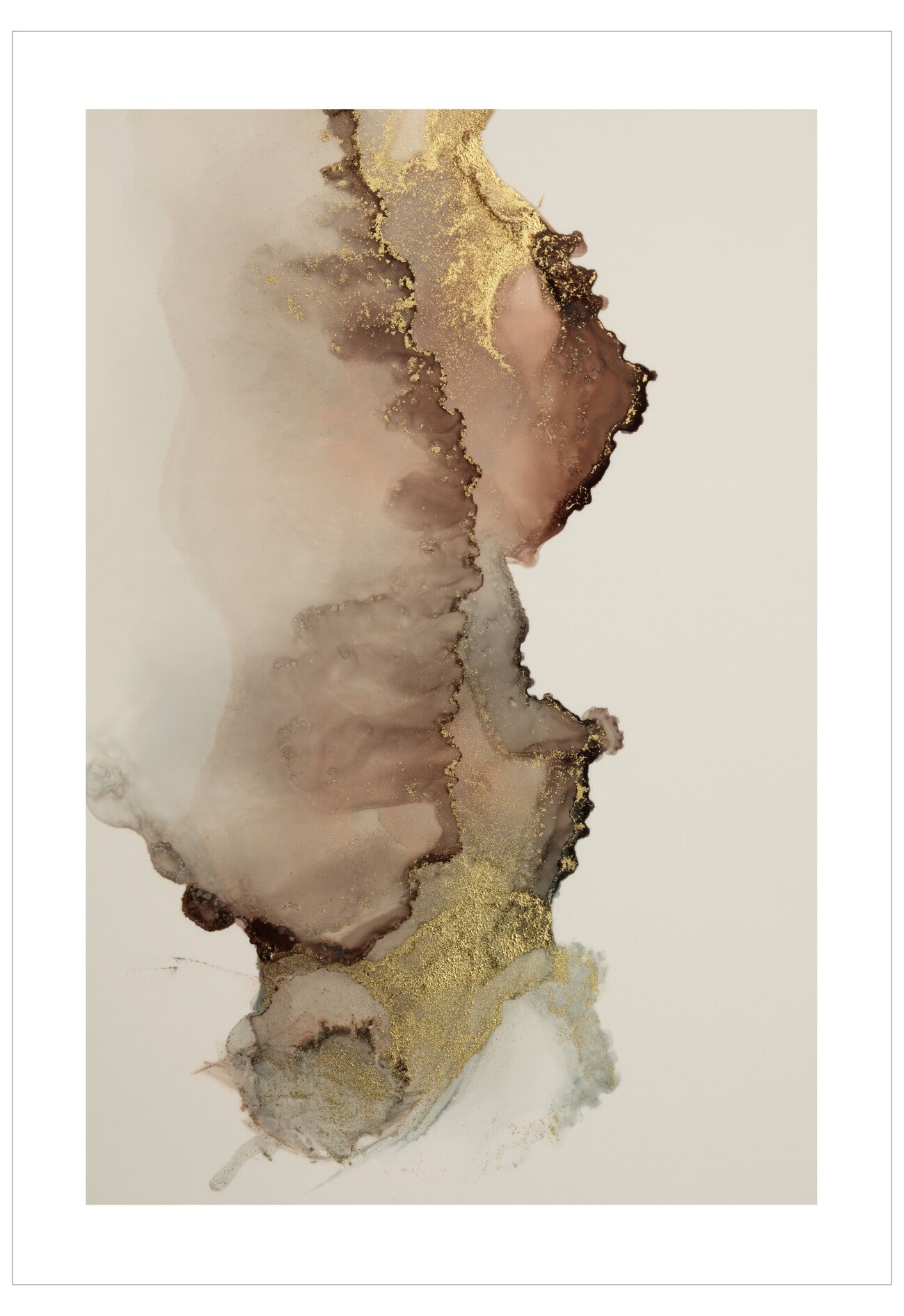 Abstract Ink No2 Poster