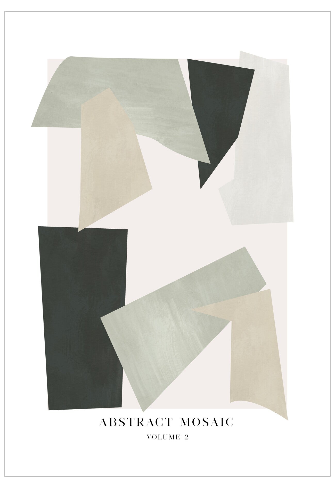 Abstract Mosaic No.2 Poster