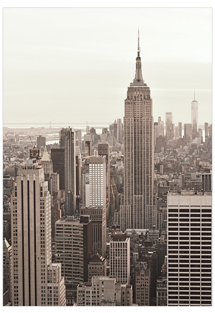 Cityscape with the Empire State Building in New York City
