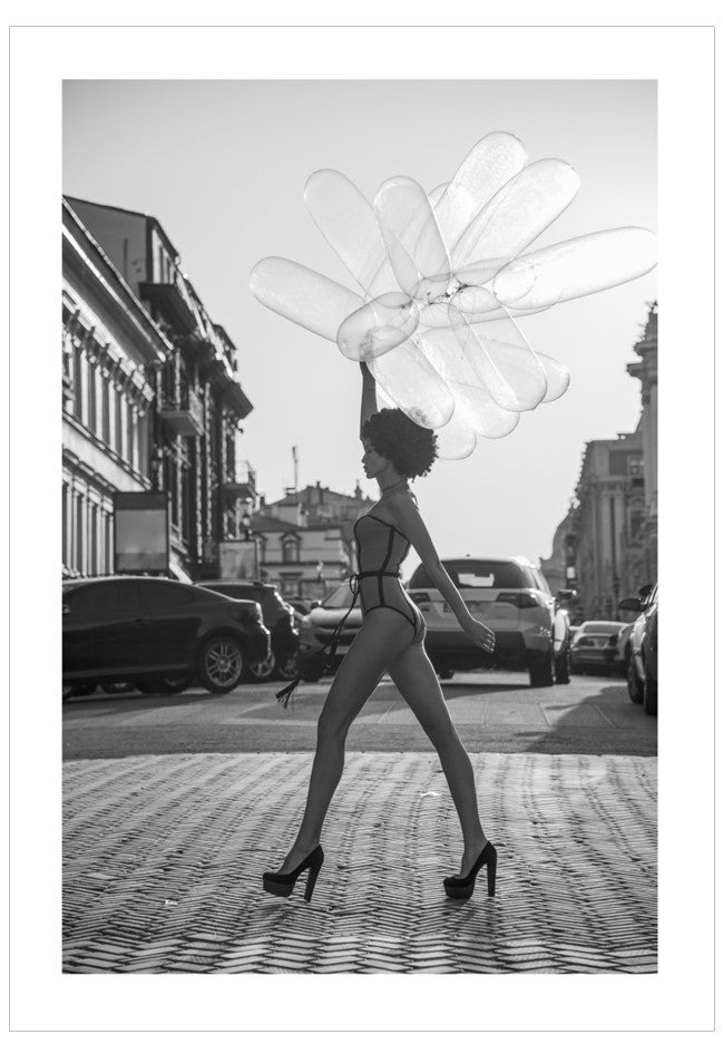 Balloon Walk Poster