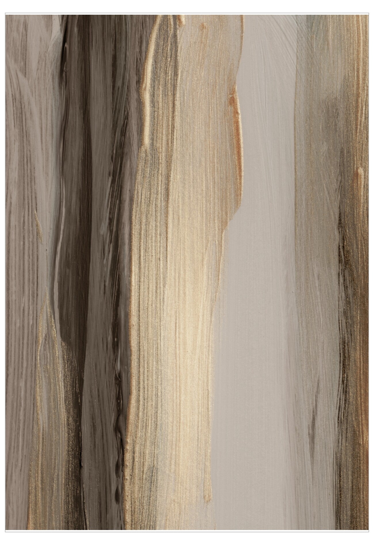 Close-up of a wooden surface with natural grain and color variations.