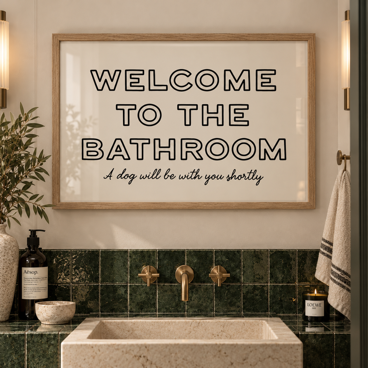 Bathroom Wall art