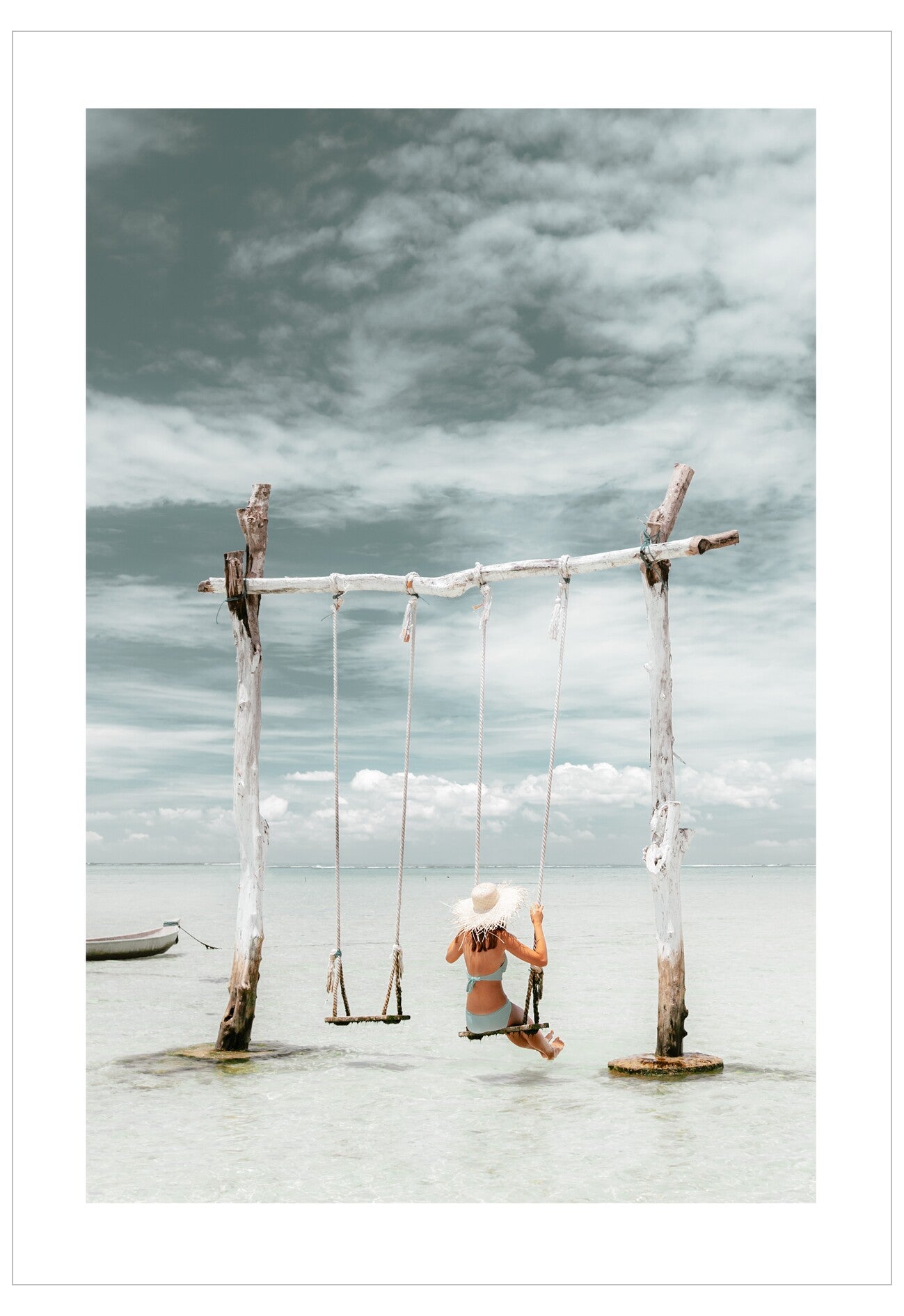 Beach Swing Poster