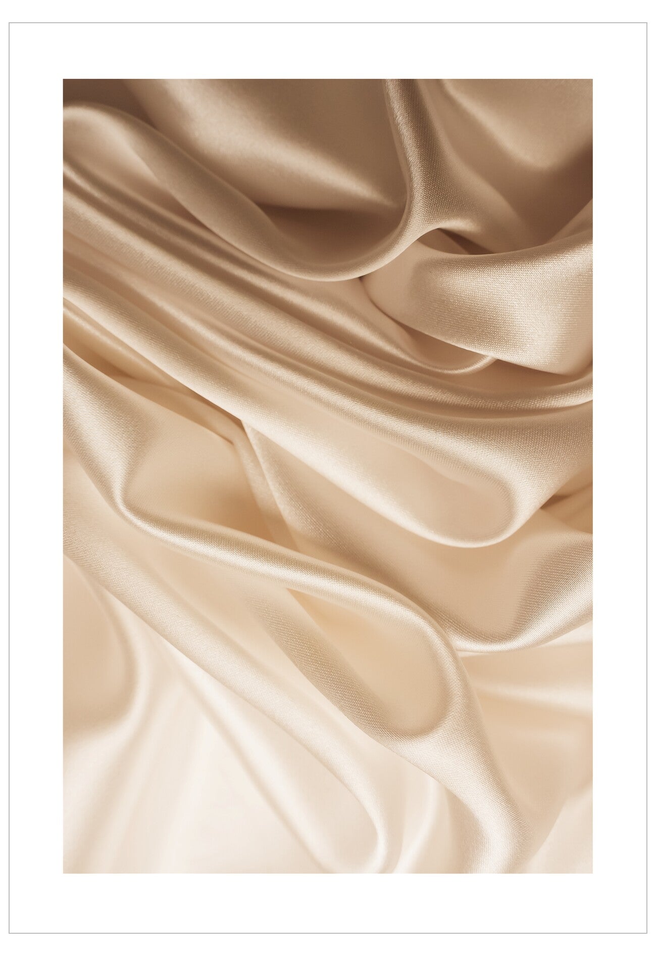 Beige Silk No.1 Poster