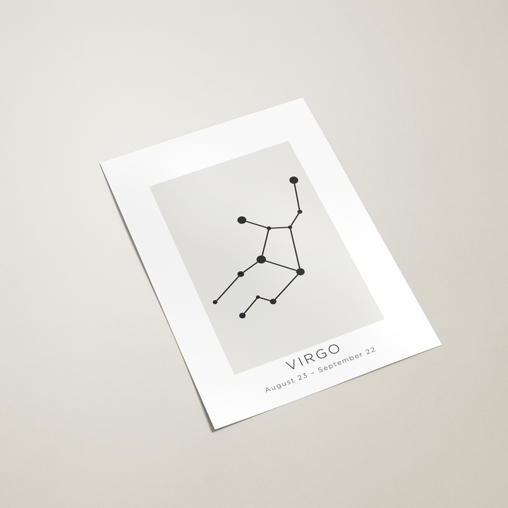 Beige Virgo poster