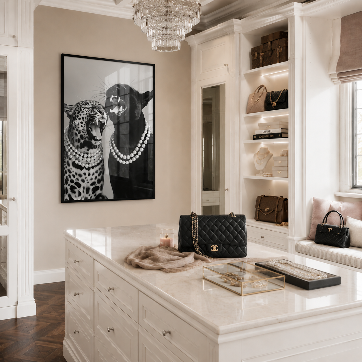 Big Cat Pearls Poster