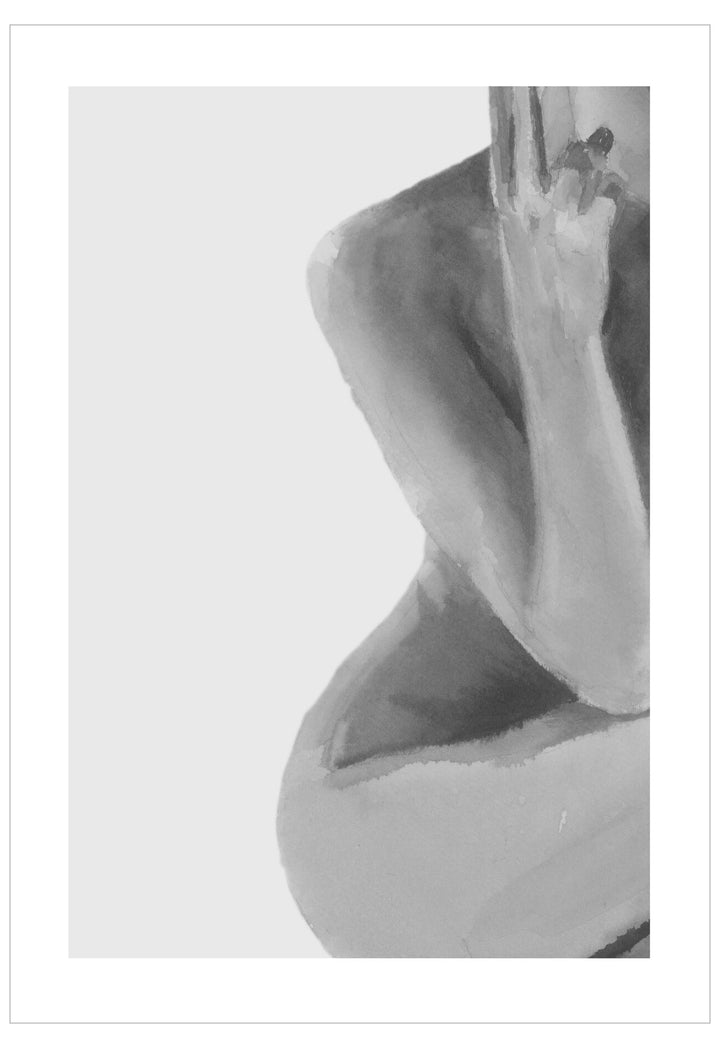 X-ray of a foot with a visible bone structure on a plain background
