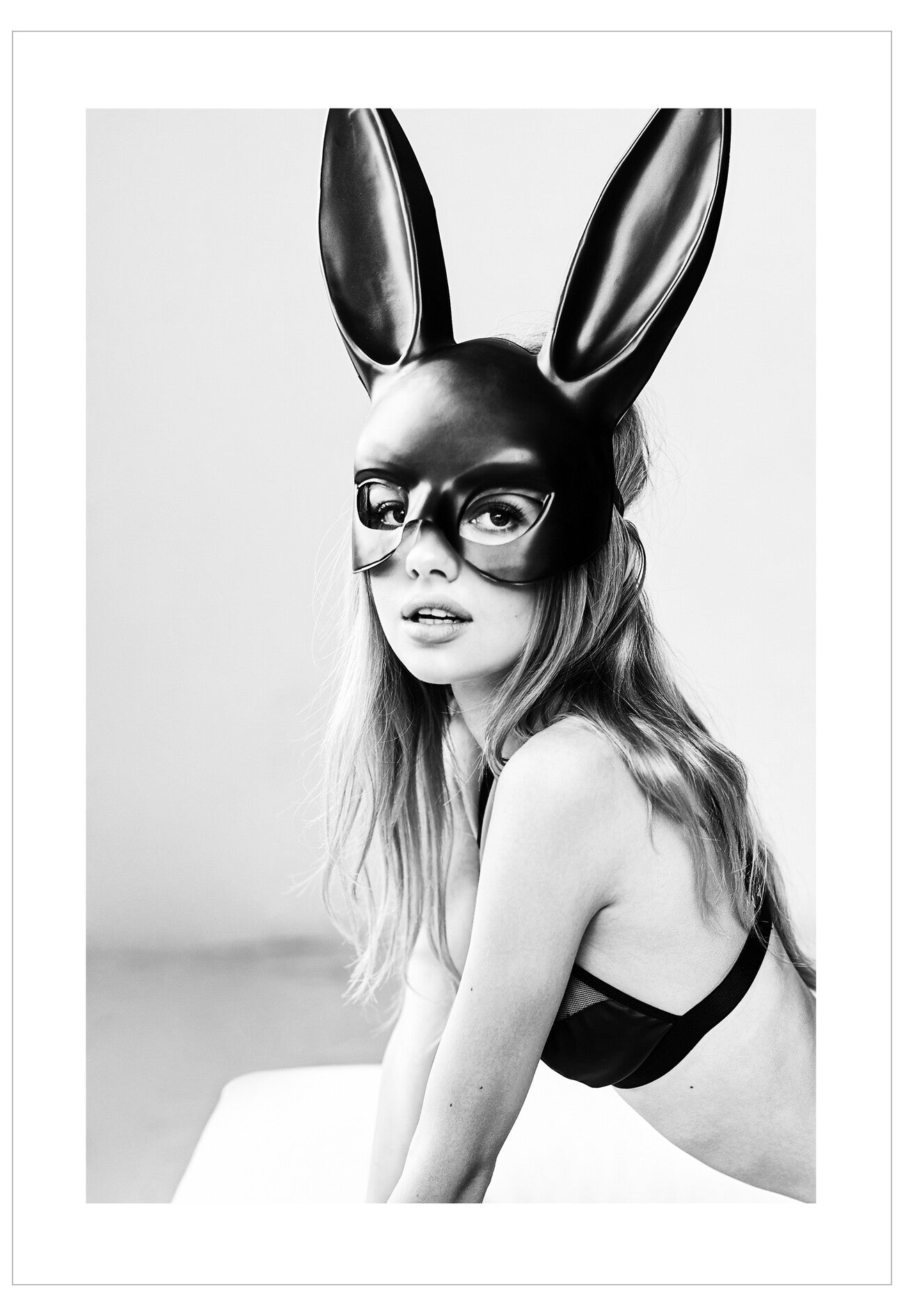 Bunny Mask Poster