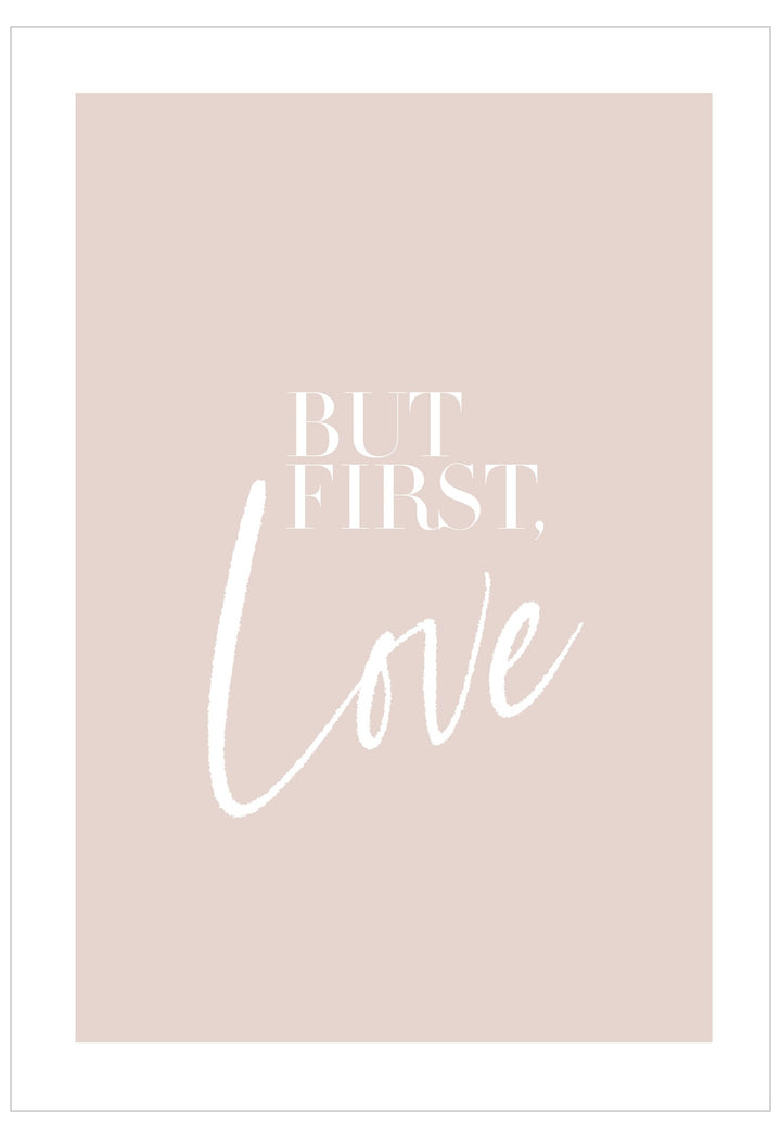 But First Love Poster