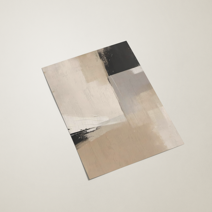 abstract neutral wall art