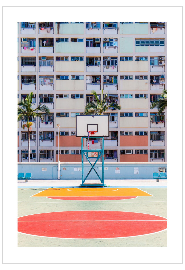 City Basketball Poster