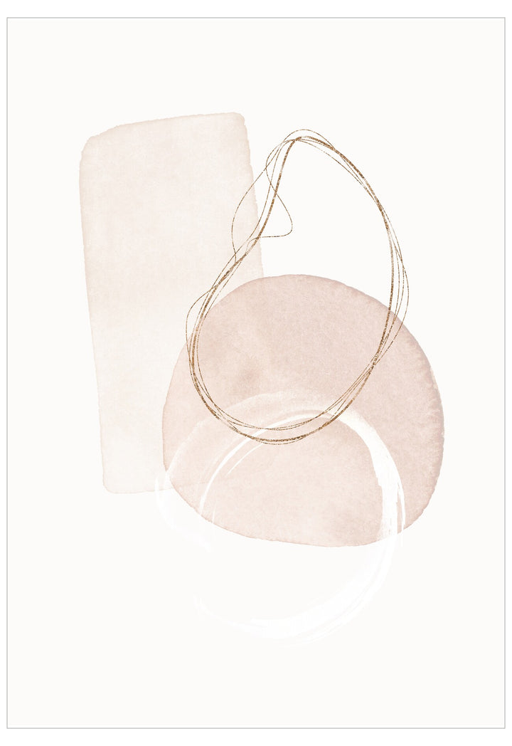 Pair of earrings on a white background