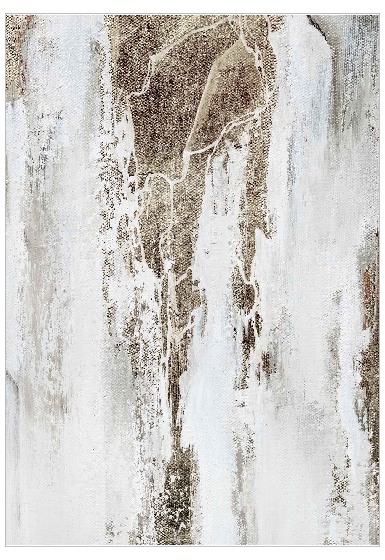 Textured beige and white abstract pattern