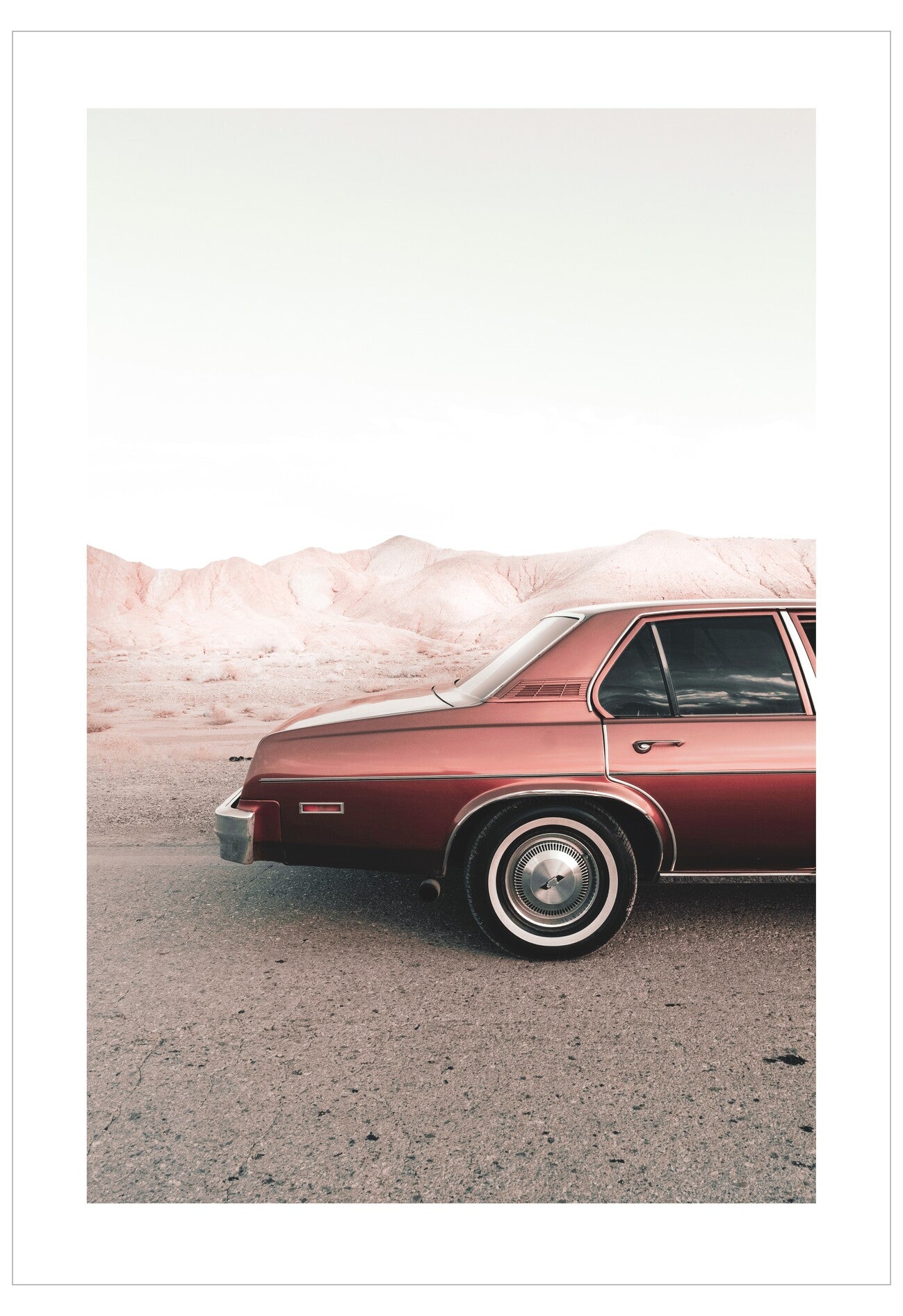 Desert Car Poster