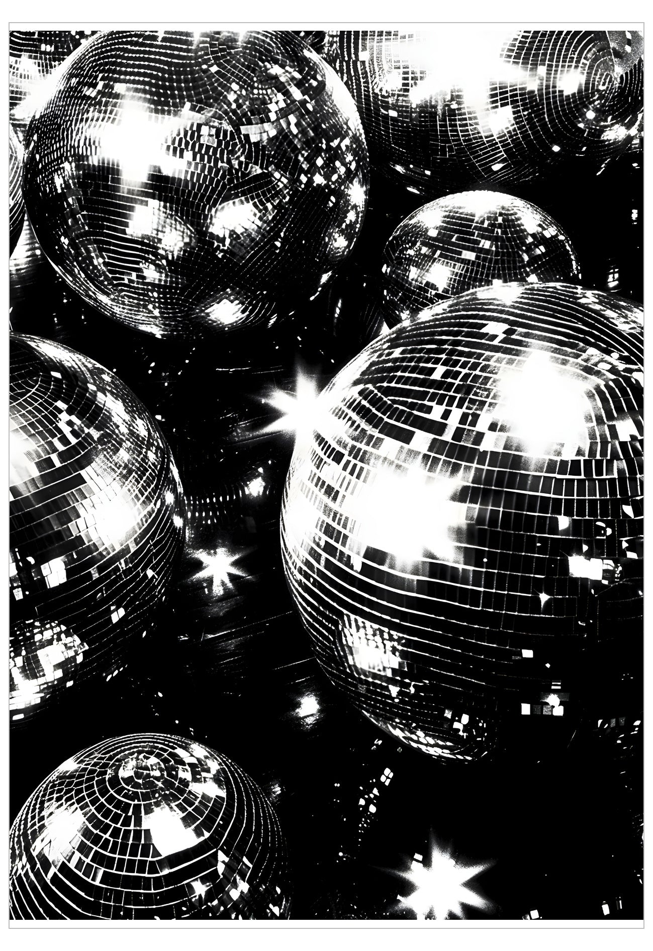 Disco Balls Poster