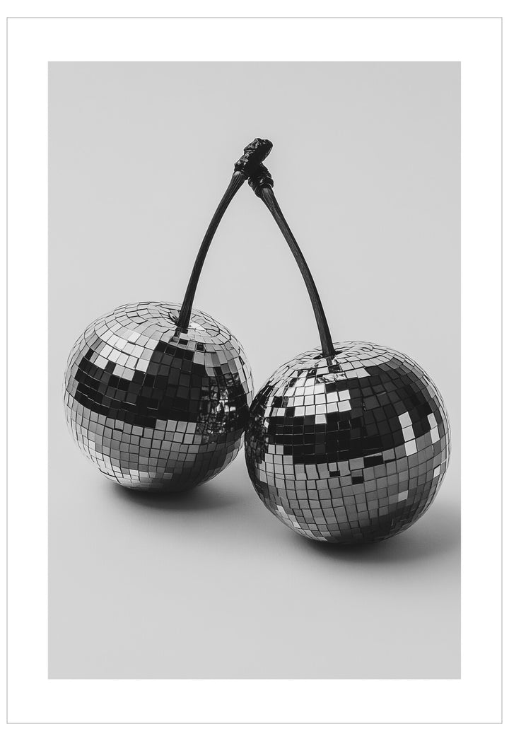 Disco Cherries Poster