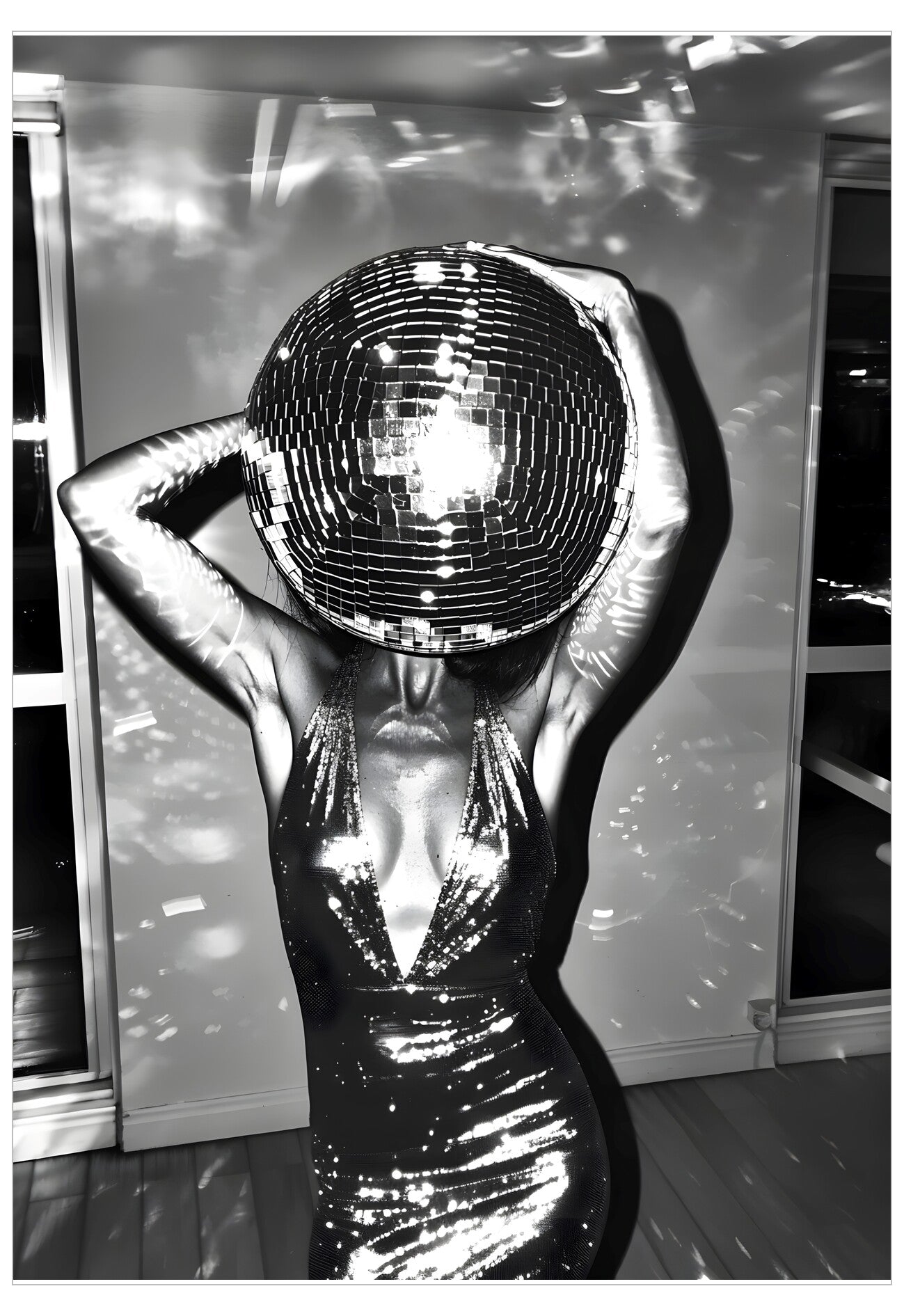 Disco Dancing Poster