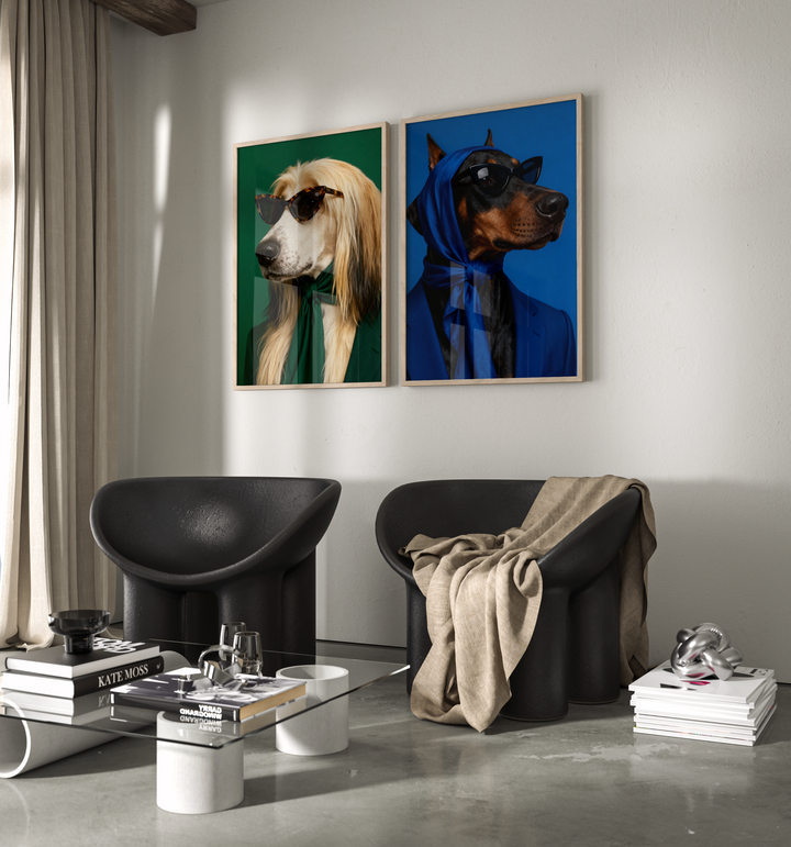 Doberman Pinscher Fashion Dog Art
