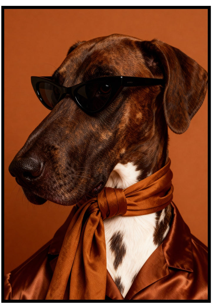 Great Dane Fashion Dog Art