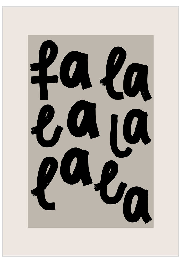 Fa La La La Poster