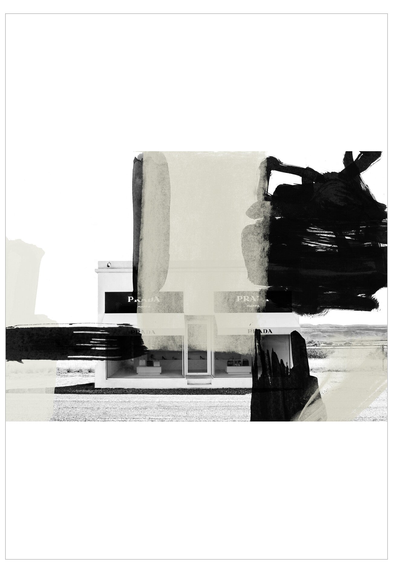 Fashion Store Collage Poster