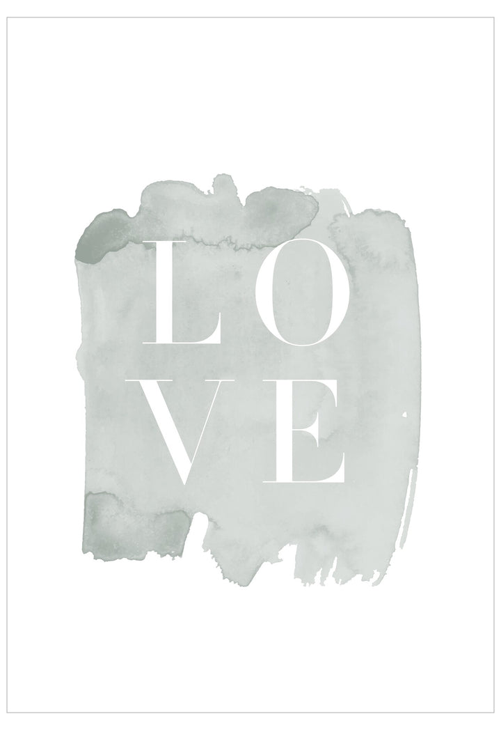 Green Love Poster