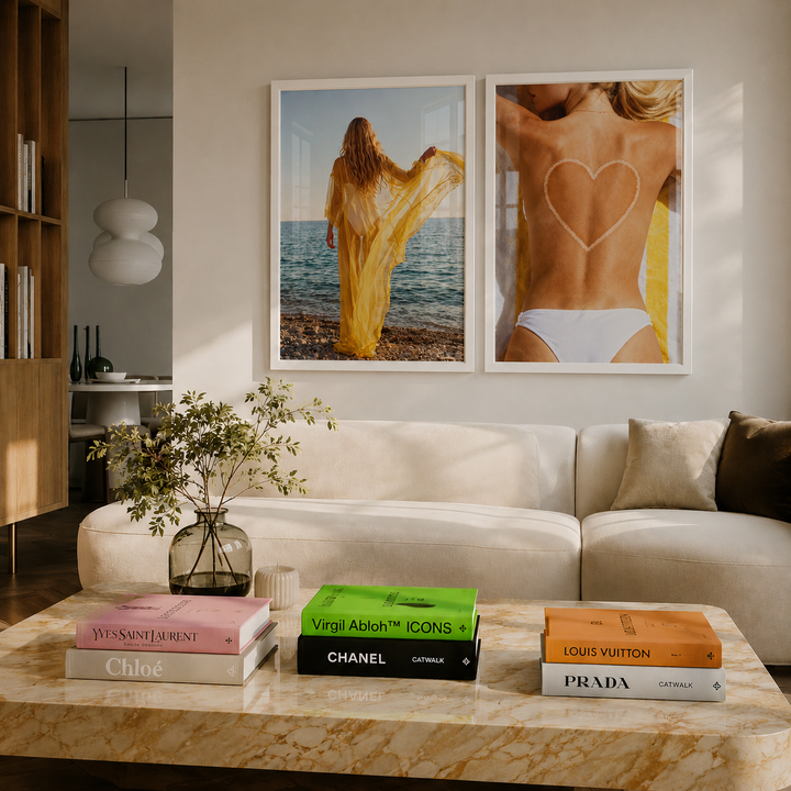 Yellow photography wall art