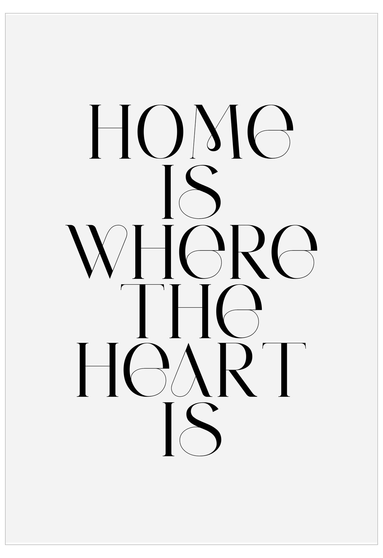 Home Is Where The Heart Is Poster
