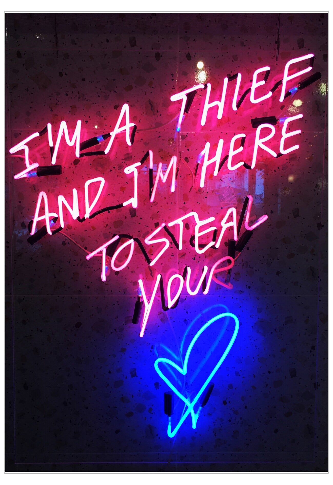 I'm A Thief Poster