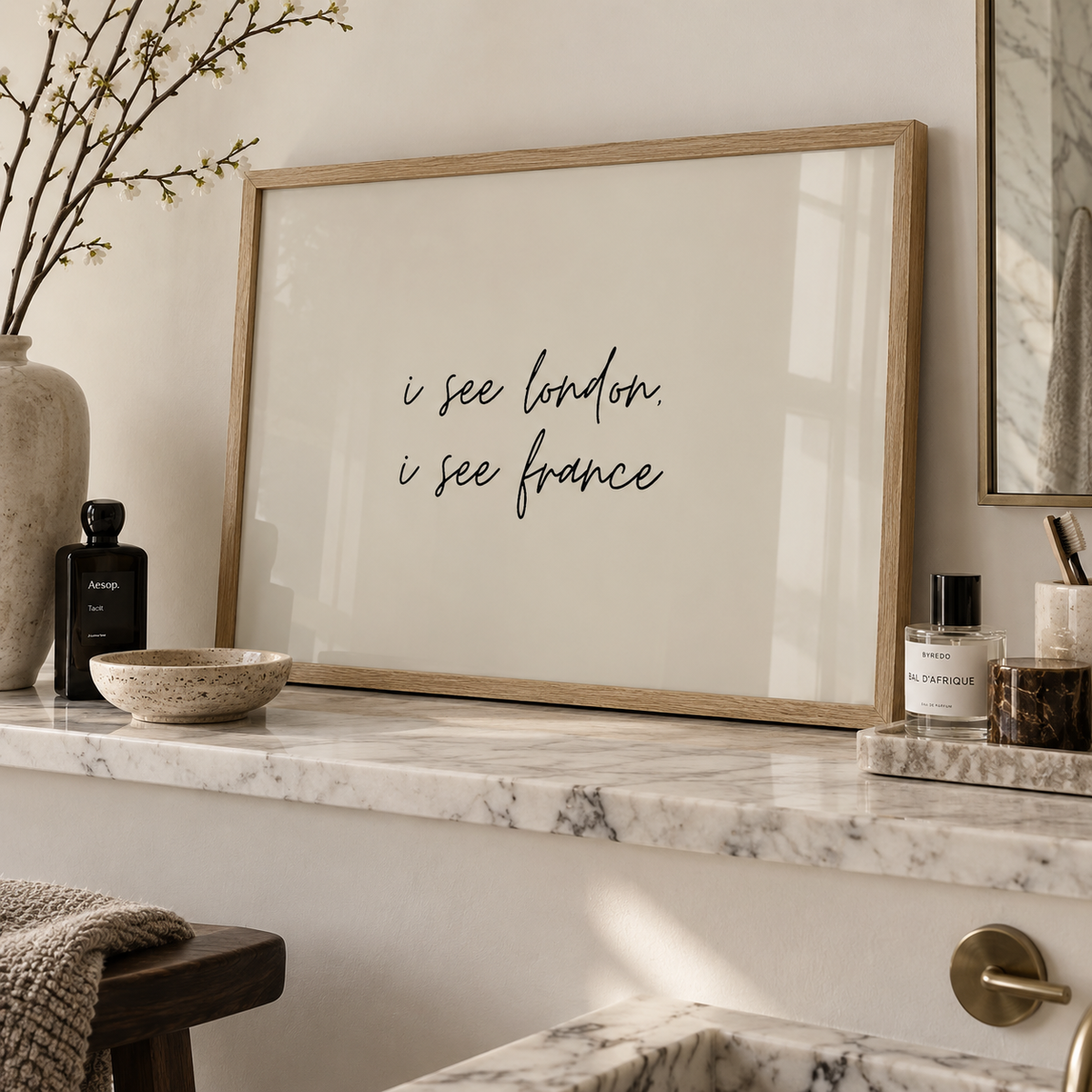 Luxury Bathroom Wall Art