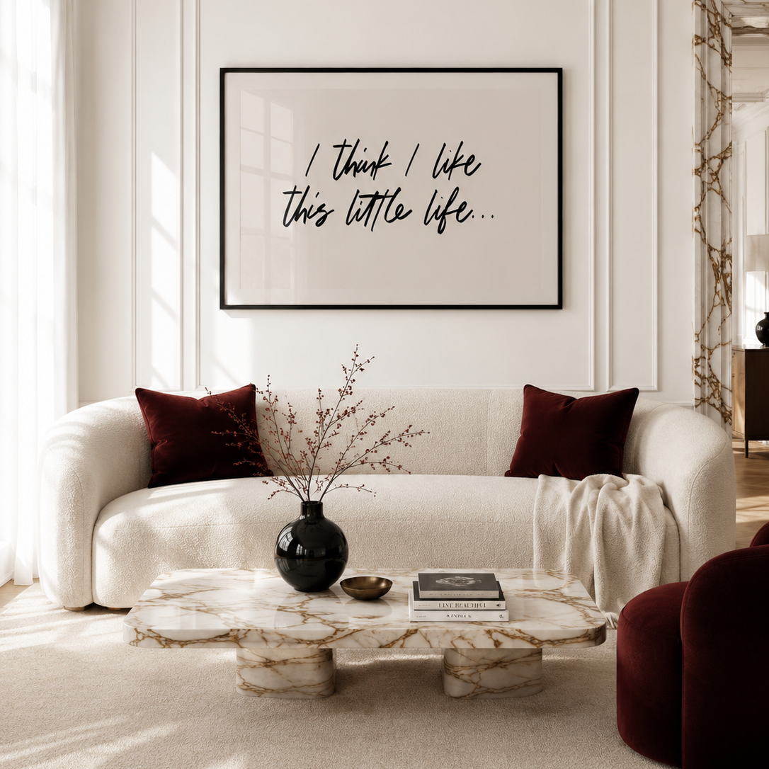 I think i like this little life wall art