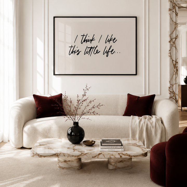 I think i like this little life wall art