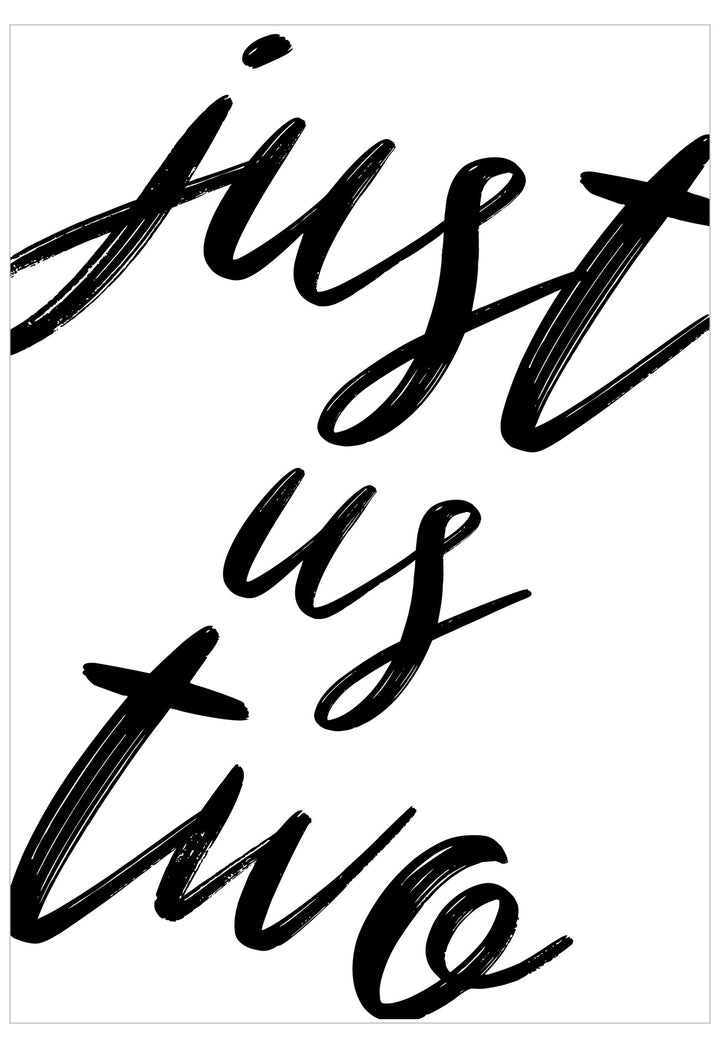Just Us Two Poster