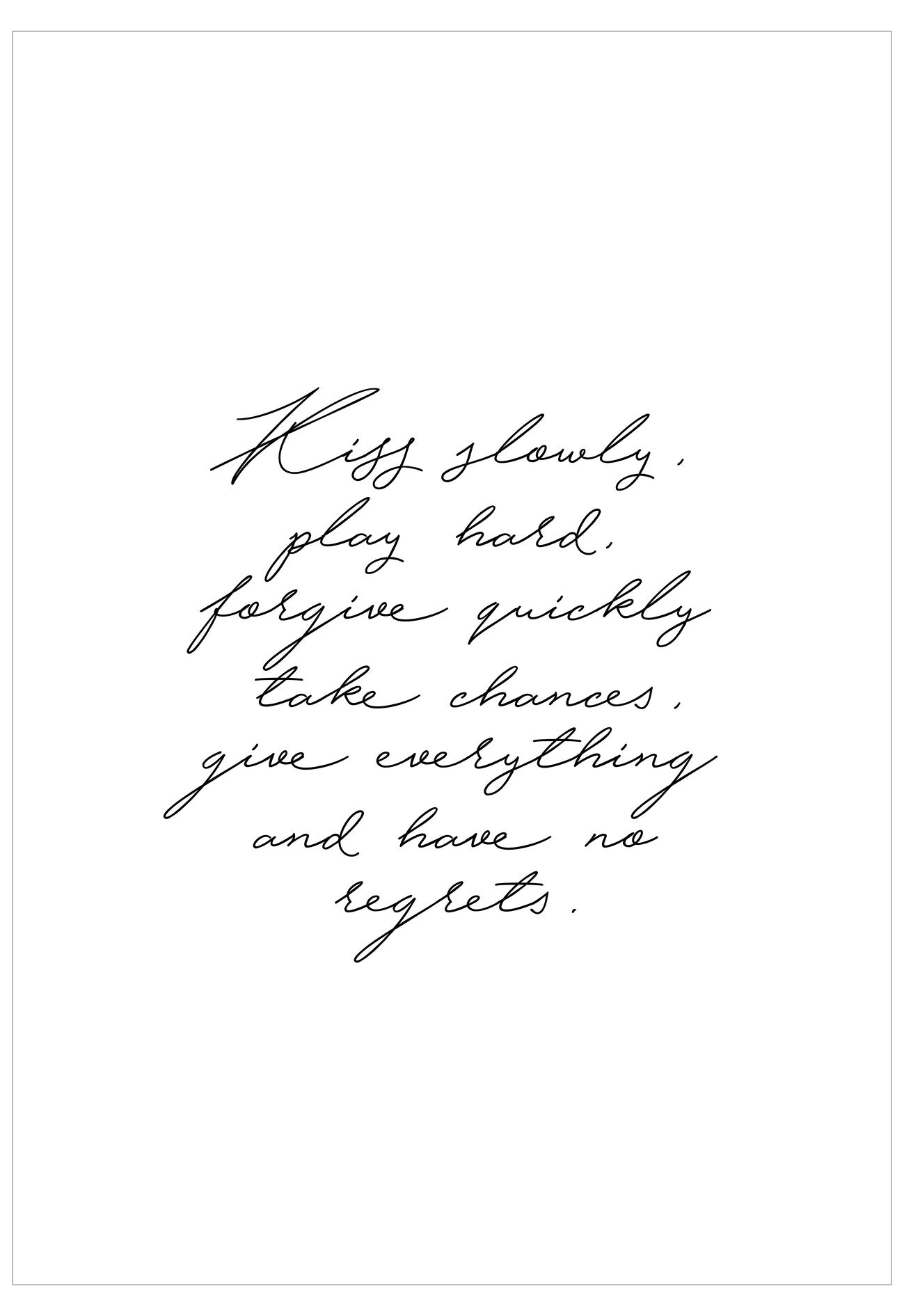 Kiss Slowly Poster