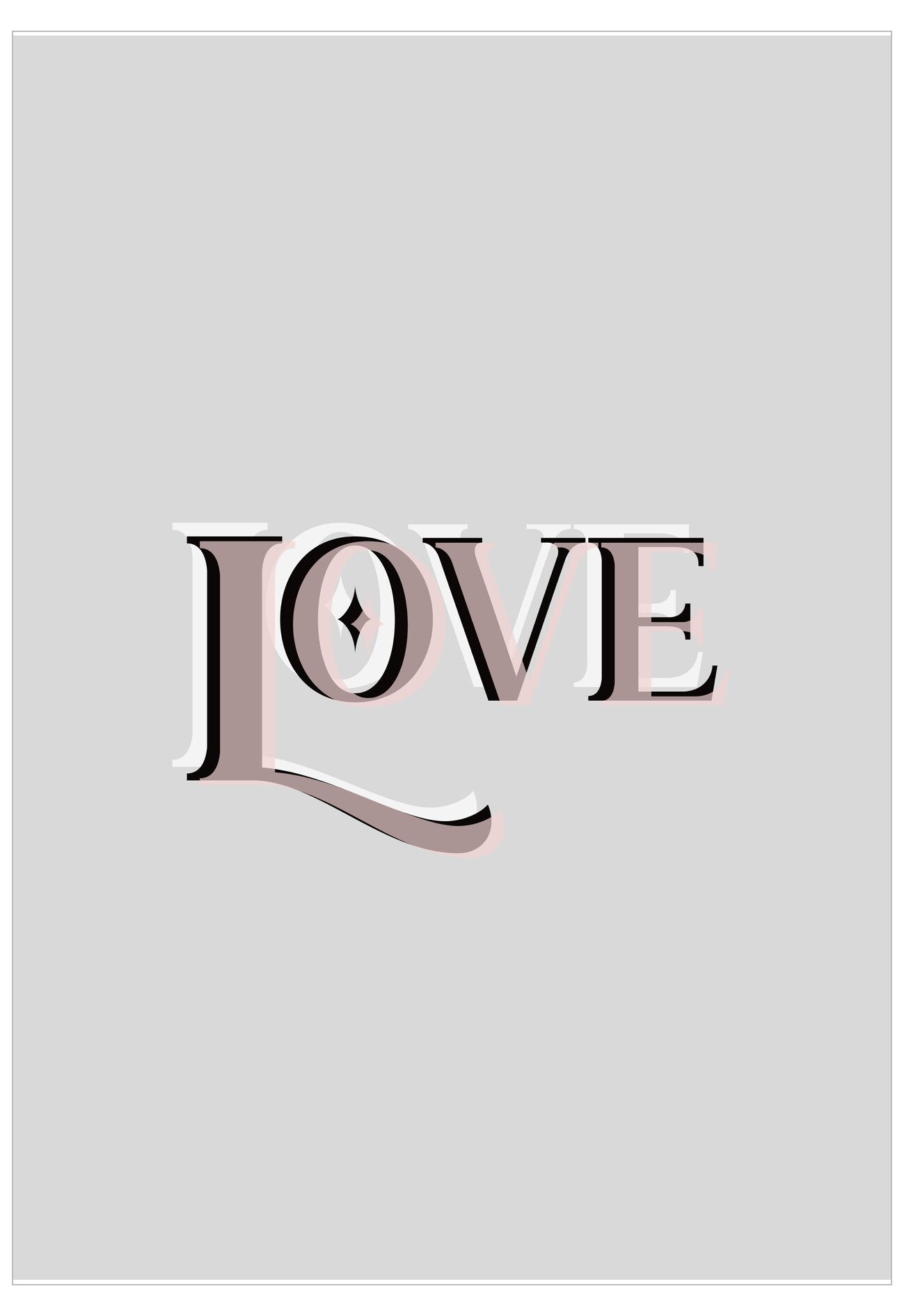 Layered Love Poster
