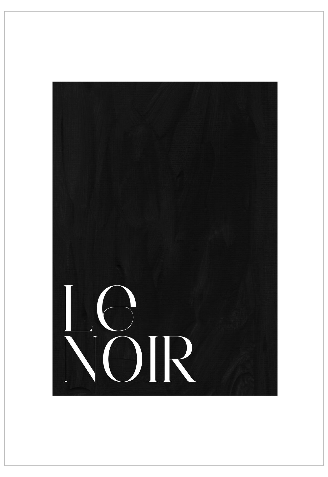 Le Noir Poster